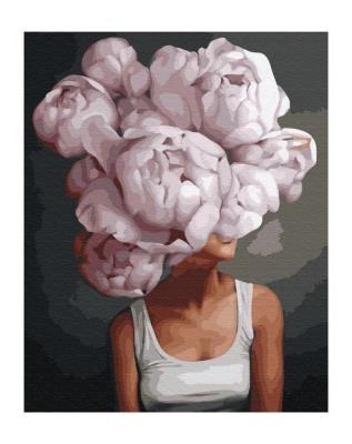 Opakowanie Malowanie po numerach - Wiele piwonii 40x50cm