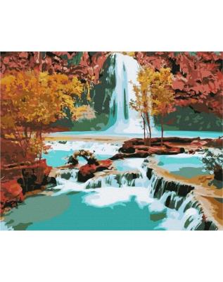 Opakowanie Malowanie po numerach - Wodospad 40x50cm