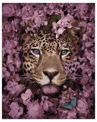 Opakowanie Malowanie po numerach - Wzrok lamparta 40x50cm