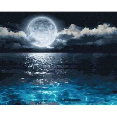Opakowanie Malowanie po numerach - Zachód księżyca 40x50cm