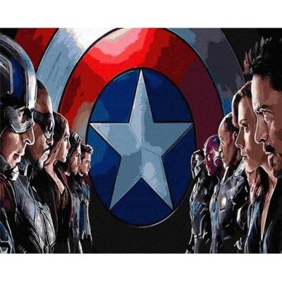 Opakowanie Malowanie po numerach - Zespół w komplecie 40x50cm