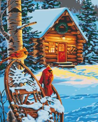 Opakowanie Malowanie po numerach - Zimowa cisza 40x50cm