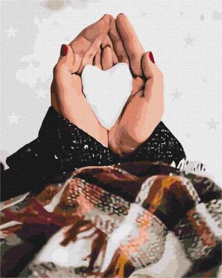 Opakowanie Malowanie po numerach - Zimowa miłość 40x50cm