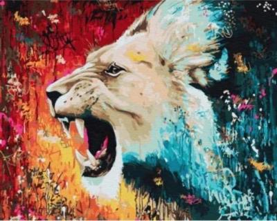 Opakowanie Malowanie po numerach - Zwierzęcy uśmiech 40x50cm