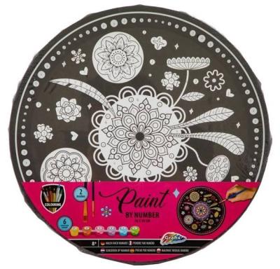 Opakowanie Malowanie po numerkach 30 cm okrągłe