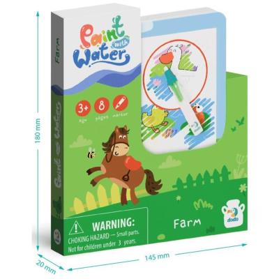 Opakowanie Malowanka wodna z markerem Farma