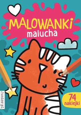 Malowanki malucha. Autor: Opracowanie zbiorowe. SmakLiter.pl Okładka książki Malowanki malucha
