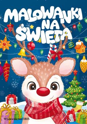 Malowanki na Święta. Autor: Opracowanie zbiorowe. SmakLiter.pl Okładka książki Malowanki na Święta