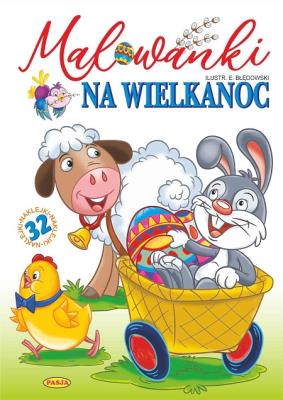 Okładka książki Malowanki na Wielkanoc