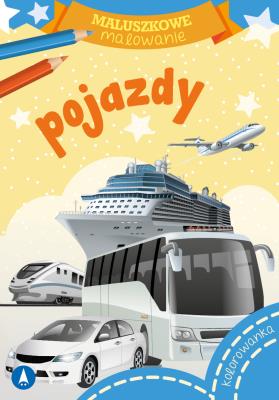 Okładka książki Maluszkowe malowanie. Pojazdy