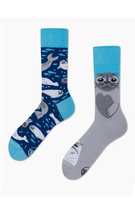 Many Mornings Skarpetki długie Save The Seals. Producent: Many Mornings. SmakLiter.pl Zdjęcie produktu Many Mornings Skarpetki długie Save The Seals