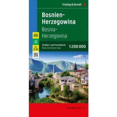 Okładka książki Mapa Bośnia i Hercegowina 1:200 000 FB