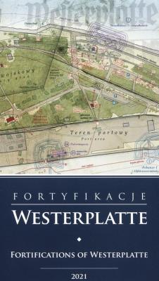 Okładka książki Mapa fortyfikacje Westerplatte 1:4000