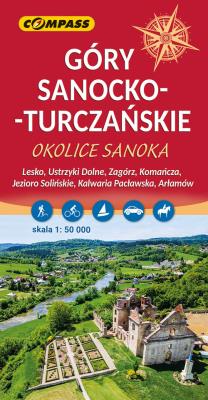 Opakowanie Mapa - Góry Sanocko-Turczańskie 1:50 000