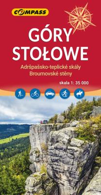 Mapa - Góry Stołowe 1:35 000. Autor: praa zbiorowa. SmakLiter.pl Okładka książki Mapa - Góry Stołowe 1:35 000