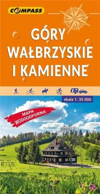 Okładka książki Mapa - Góry Wałbrzyskie i Kamienne 1:35 000