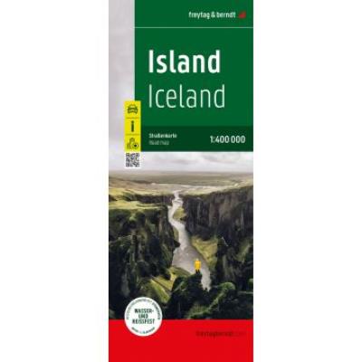 Okładka książki Mapa Islandia 1:400 000