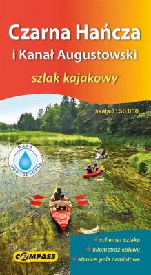 Okładka książki Mapa kajakowa - Czarna Hańcza 1:50 000