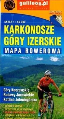 Mapa - Karkonosze, Góry Izerskie 1:50 000. Autor:   Praca zbiorowa. SmakLiter.pl Okładka książki Mapa - Karkonosze, Góry Izerskie 1:50 000