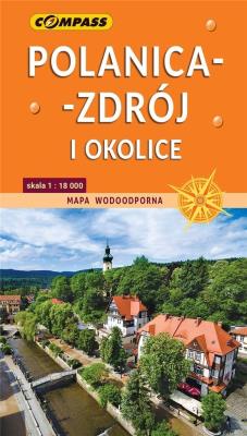Okładka książki Mapa kieszonkowa - Polanica-Zdrój i okolice lam