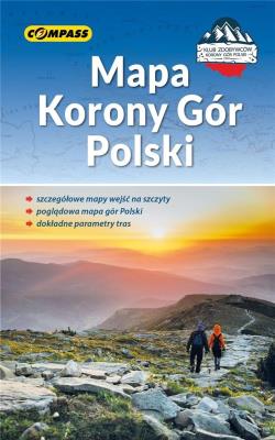 Okładka książki Mapa Korony Gór Polski laminat