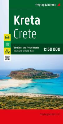 Mapa - Kreta 1:150 000. Wydawca: Freytag&berndt. SmakLiter.pl Opakowanie Mapa - Kreta 1:150 000