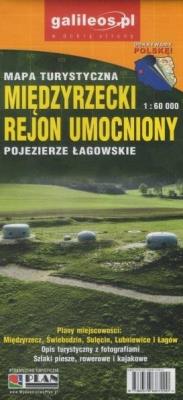 Okładka książki Mapa - Międzyrzecki Rejon Umocniony 1:60 000