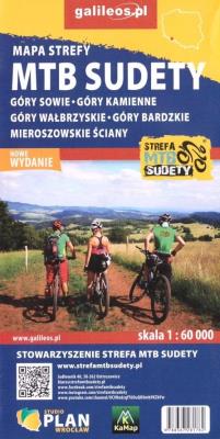 Okładka książki Mapa - MTB Sudety 1:60 000