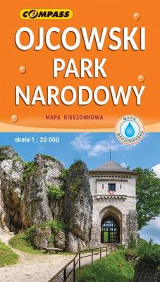 Okładka książki Mapa - Ojcowski Park Narodowy 1:20 000