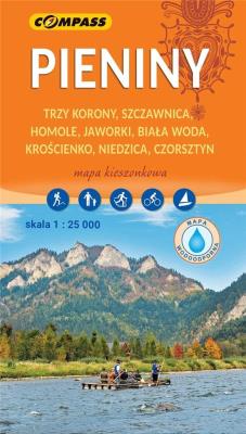 Okładka książki Mapa - Pieniny 1:25 000