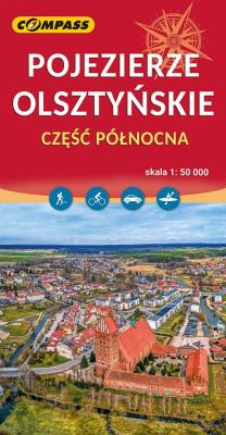 Okładka książki Mapa - Pojezierze Olsztyńskie 1:50 000