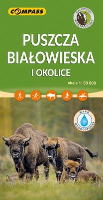 Okładka książki Mapa - Puszcza Białowieska 1:50 000