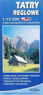 Okładka książki Mapa Tatry Reglowe 2014 1:15 000 WZKart