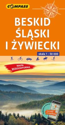 Mapa tur. - B.Śląski i Żywiecki 1:50 000 lam. w.21. Autor:   Praca zbiorowa. SmakLiter.pl Okładka książki Mapa tur. - B.Śląski i Żywiecki 1:50 000 lam. w.21
