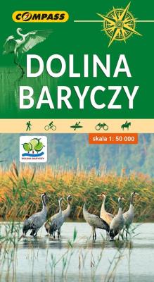 Okładka książki Mapa tur. - Dolina Baryczy lam 1:50 000 w.2022