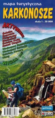 Opakowanie Mapa tur. - Karkonosze dla Aktywnych 1:30 000