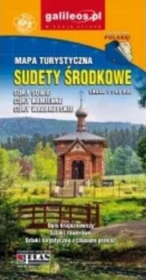 Okładka książki Mapa tur. - Sudety Środkowe 1:40 000 lam w.2023