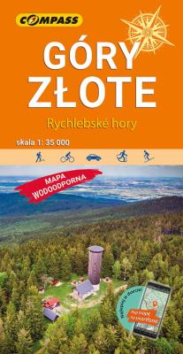 Opakowanie Mapa turystyczna - Góry Złote