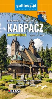 Okładka książki Mapa turystyczna - Karpacz 