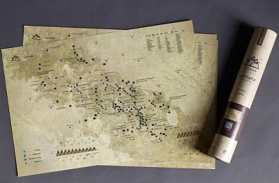 Opakowanie Mapa zdrapka - Karpaty w.ukraińska