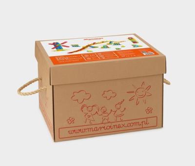 Opakowanie Marioinex Klocki most z wiatrakami 245el.