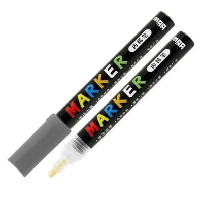 Opakowanie Marker akrylowy 1-2mm ciemnoszary (6szt) M&G