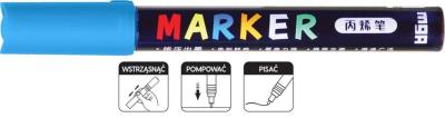 Opakowanie Marker akrylowy 1-2mm lazurowy (6szt) M&G