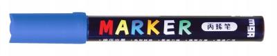 Opakowanie Marker akrylowy 1-2mm niebieski (6szt) M&G