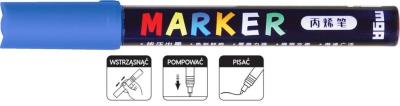 Opakowanie Marker akrylowy 1-2mm niebieski M&G