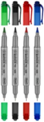 Marker do CD dwustronny 4 kolory. Wydawca: TOMA. SmakLiter.pl Opakowanie Marker do CD dwustronny 4 kolory