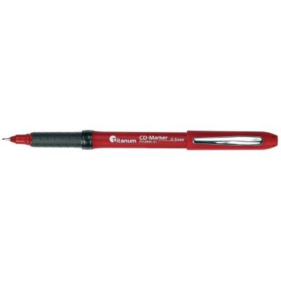 Opakowanie Marker do płyt CD czerwony (12szt)