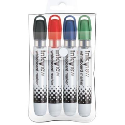 Opakowanie Marker do tablic suchościeralnych PWB-202 4 kolory Uni