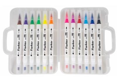 Opakowanie Marker dwustronny Bobdog 12 kolorów