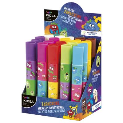 Opakowanie Marker gigant zapachowy Kidea 2 kolorowy 1szt. mix